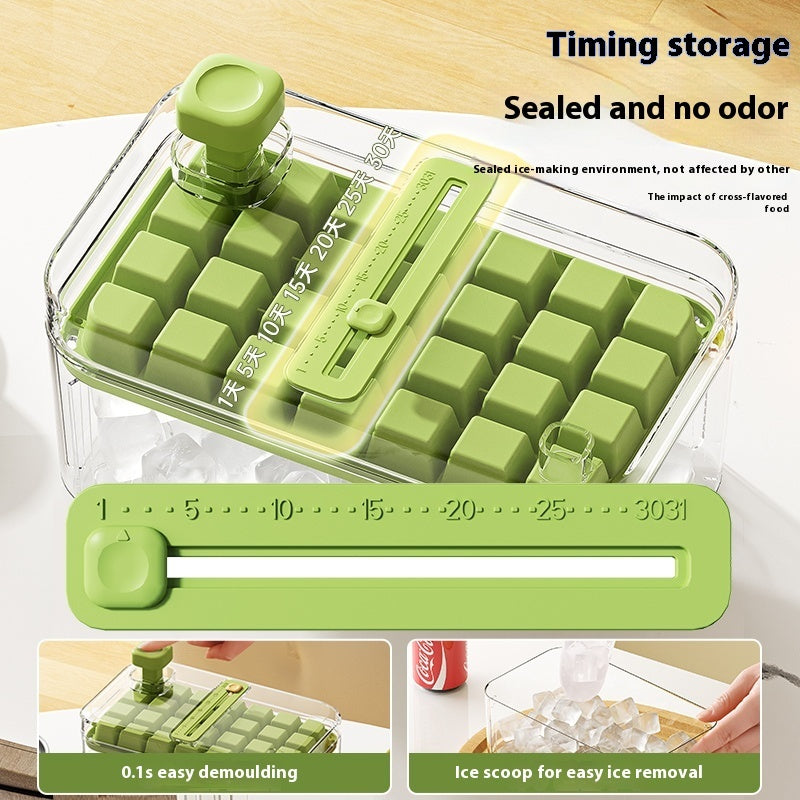 Ice Tray One-click Press Multi-function