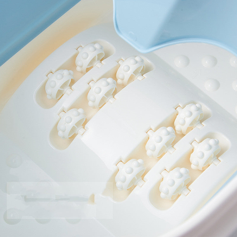 Vasca per i piedi pieghevole, vasca per i piedi in plastica, vasca per i piedi ispessita