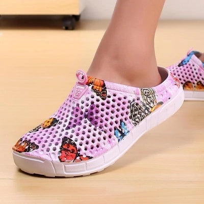 Beach Butterfly Hole Shoes