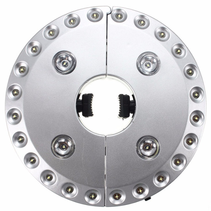 Lampada a ombrello con luce a led per giardino e spiaggia