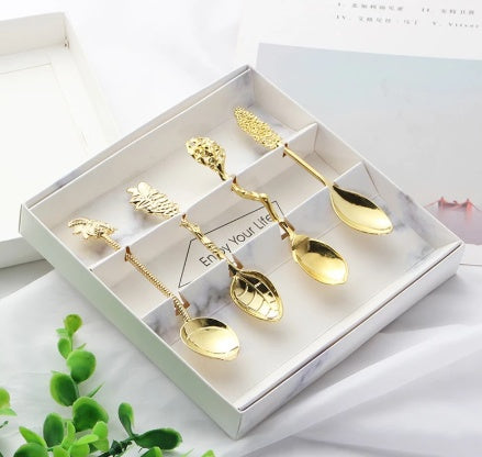 Juego de cucharas de postre Enjoy Your Life