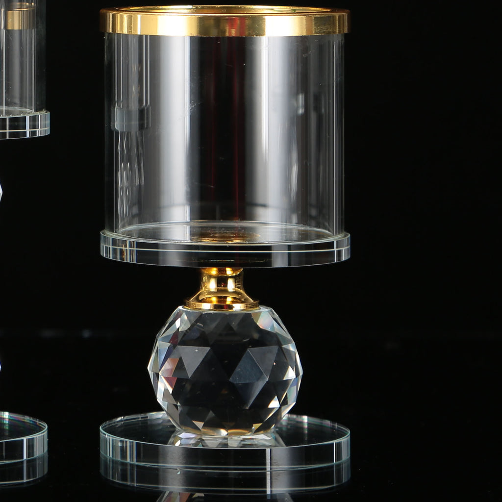 Crystal Candle Holder Decoration Romantic