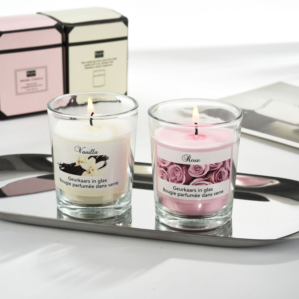 Candles Aromatherapy Glass Romantic Fragrance