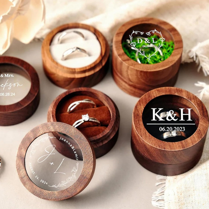 Scatola per la cerimonia di proposta di matrimonio con anello