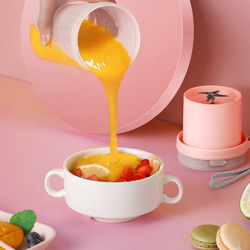 Frullatore elettrico portatile multifunzione, ricaricabile tramite USB