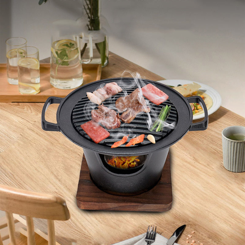 Padella antiaderente BBQ Mini Grill, non teme di bruciare