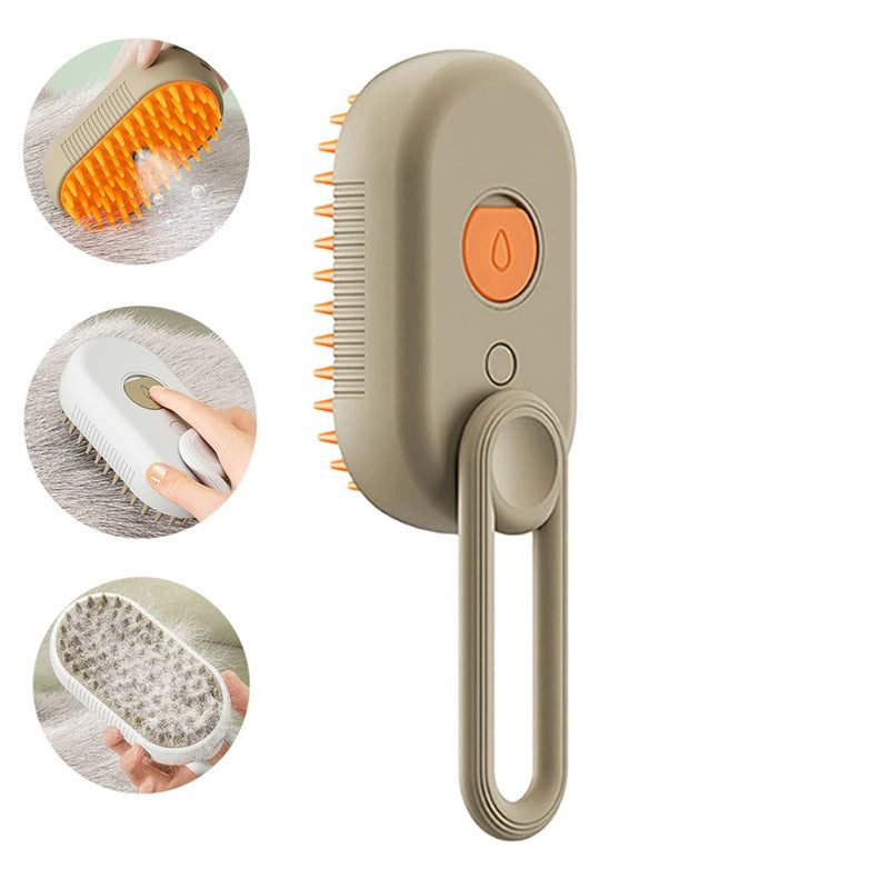 Pet Grooming 3 in 1 Electric Spray Hair Brushes