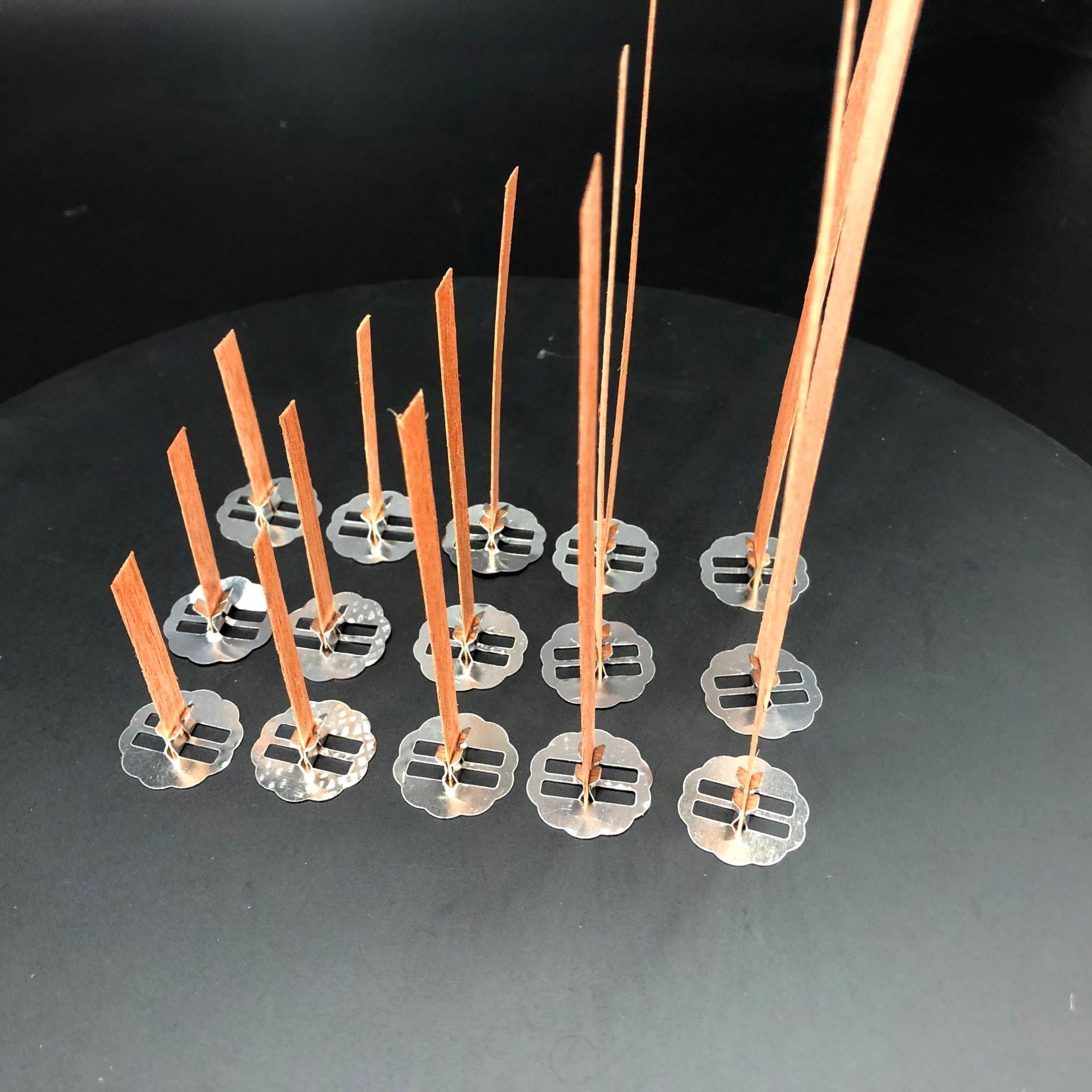 Wooden Wax Core Wick Jar Wax Soybean Wood Chips