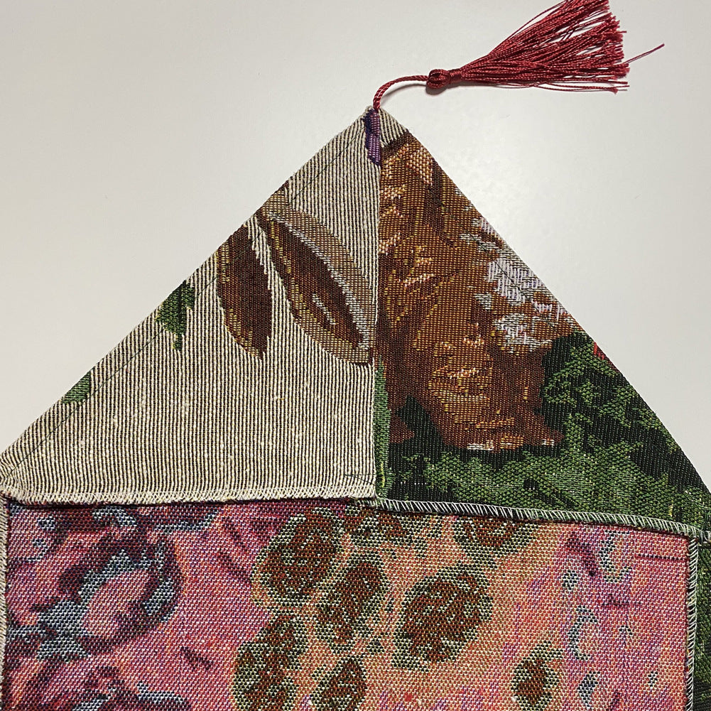 Runner da tavolo con uovo di coniglio di Pasqua, tovaglia in stile americano, stile villaggio