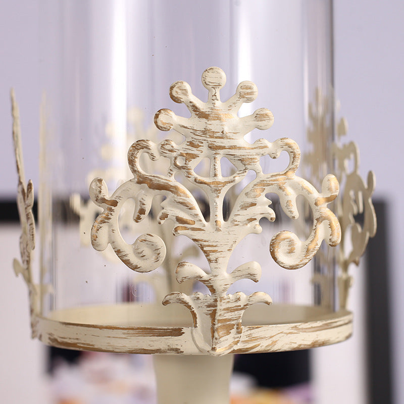 Candle Holder Cube Stand Decoration