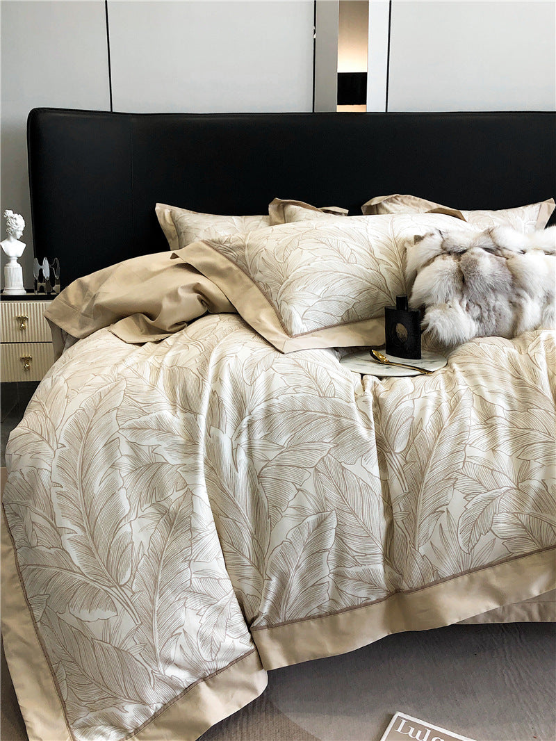 Four-piece Bedding Set Cotton Long-staple.