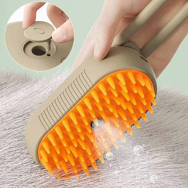 Pet Grooming 3 in 1 Electric Spray Hair Brushes