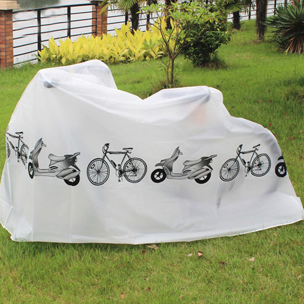 Outdoor Portable Waterproof Motorcycle Rain Dust Cover.