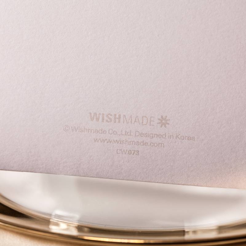 Wedding invitation White And Gold.