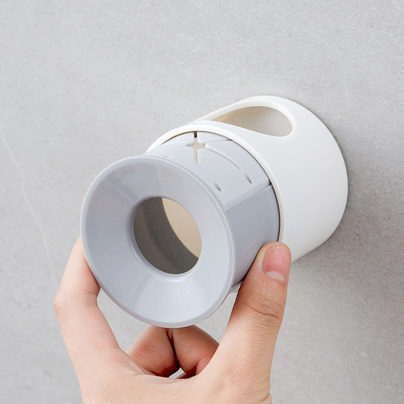 Toothbrush Holder Wall-mounted Suction Wall Storage Punch-free