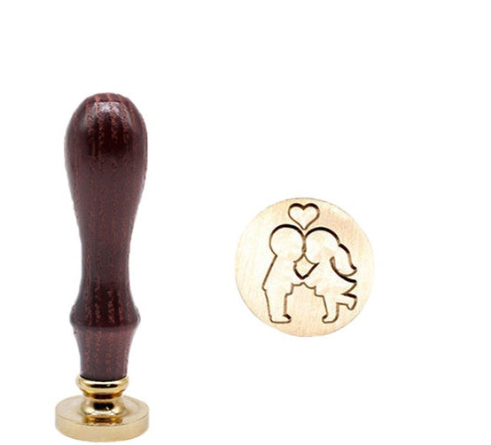 Sigilla il tuo materiale per eventi con una testa in bronzo