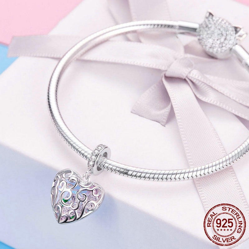 Heart Sterling Silver Design Elegant Pendant