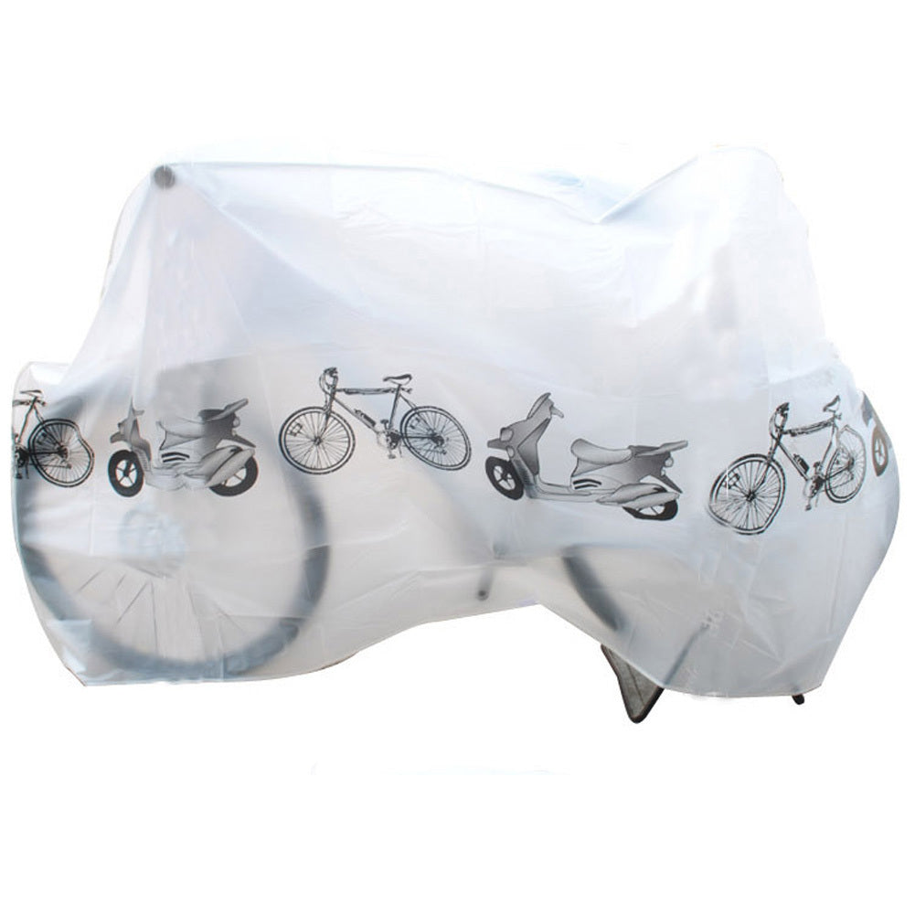 Outdoor Portable Waterproof Motorcycle Rain Dust Cover.