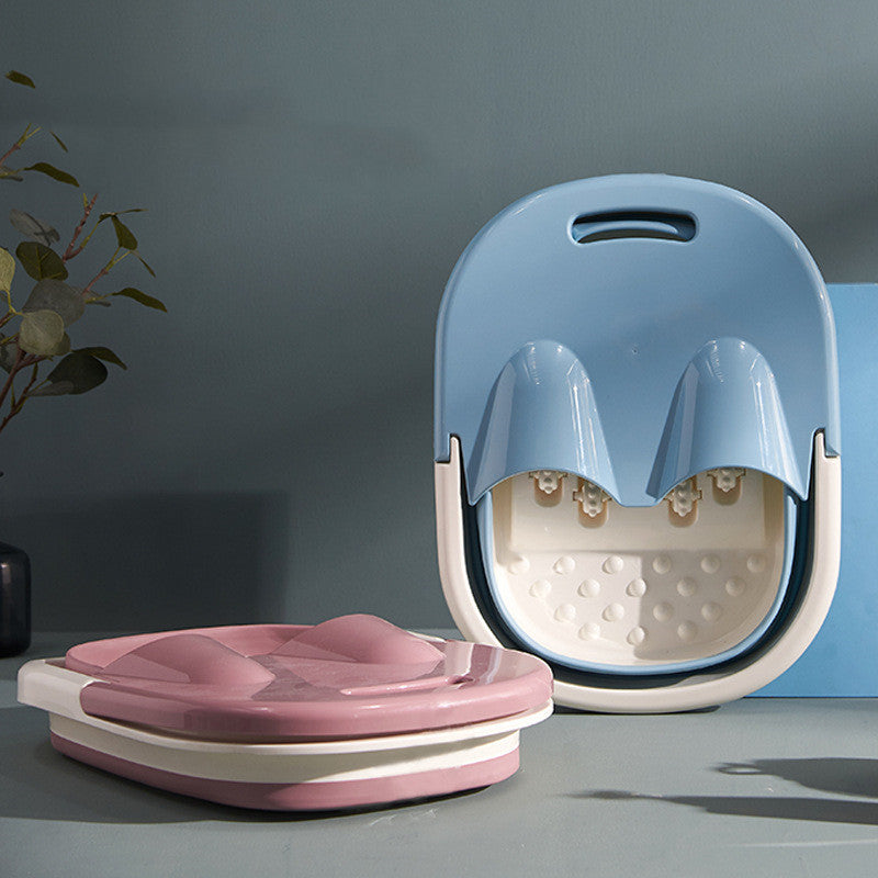 Vasca per i piedi pieghevole, vasca per i piedi in plastica, vasca per i piedi ispessita