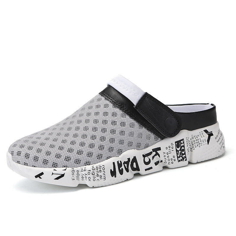 Scarpe da uomo, ciabatte infradito, scarpe con i buchi, estive, da spiaggia