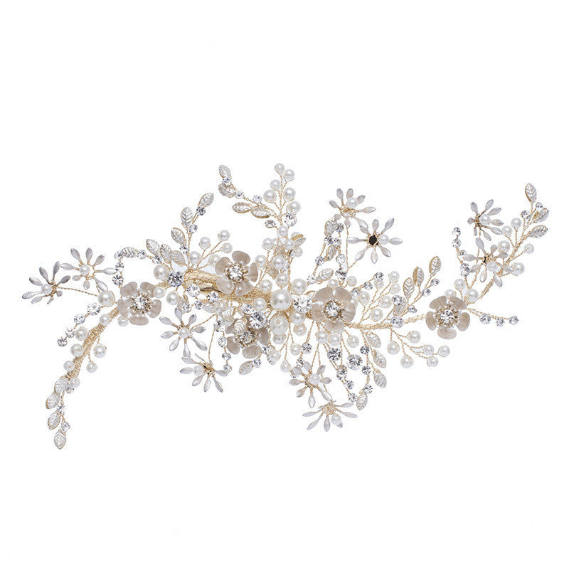 Fermaglio laterale per capelli Carson fatto a mano per capelli da sposa