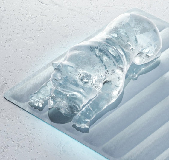 Tappetino per ghiaccio per animali domestici, tappetino per ghiaccio in gel, cuscino rinfrescante, tappetino rinfrescante