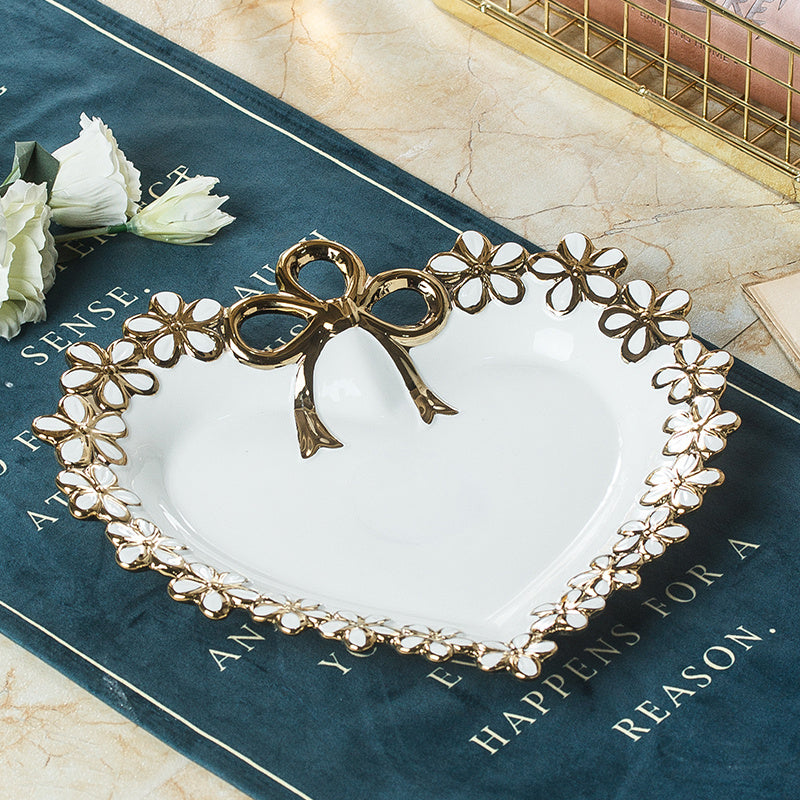 Piatto di frutta nordico leggero tavolino da salotto di lusso Home