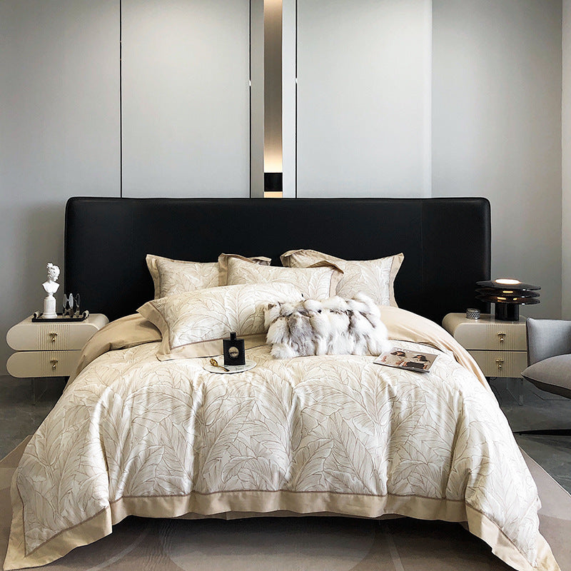 Four-piece Bedding Set Cotton Long-staple.