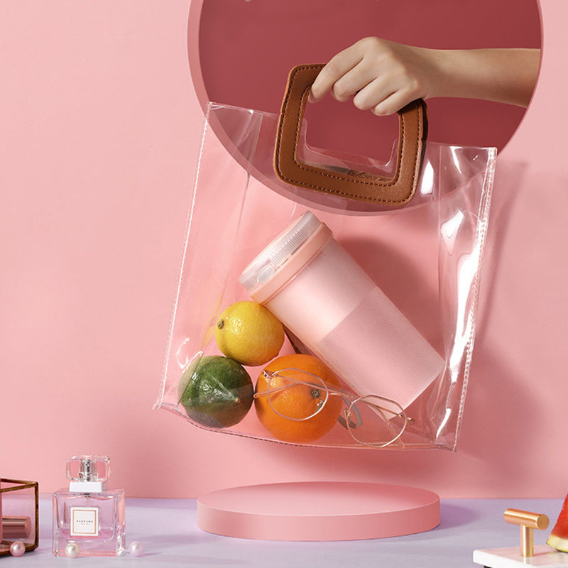 Frullatore elettrico portatile multifunzione, ricaricabile tramite USB