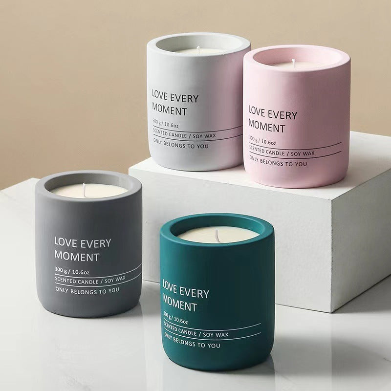 Aromatherapy Candles Creative Ceramic Cup Essential Oil