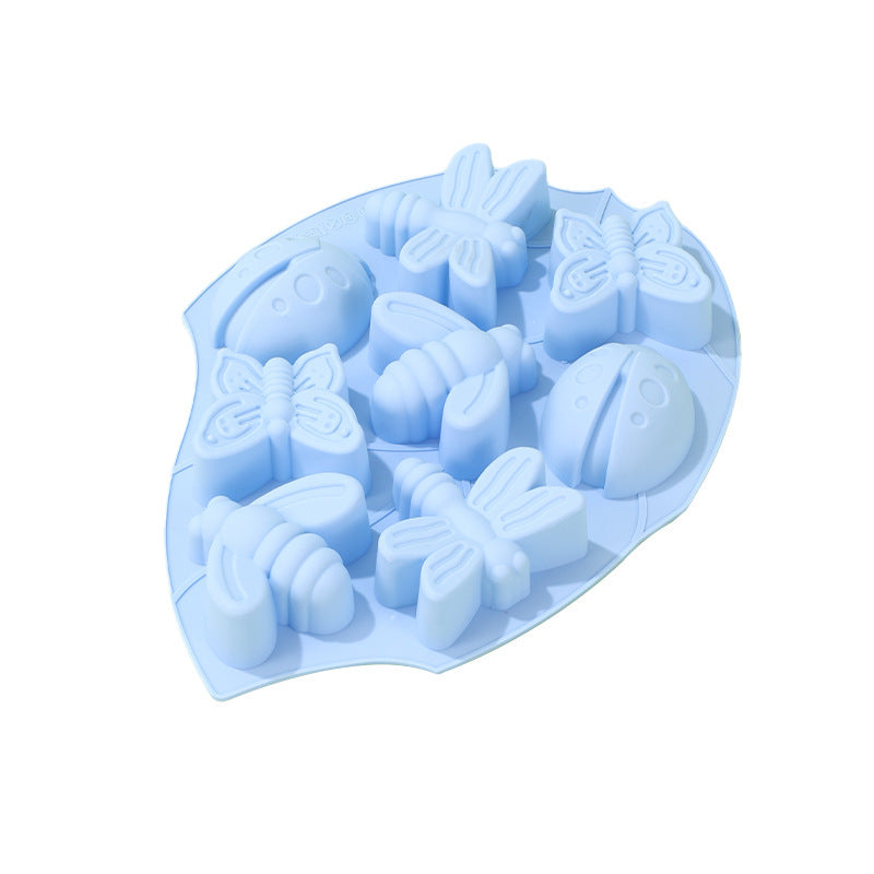 Stampo per dolci in silicone Poroso Insetto Farfalla Stampo per cioccolato di Pasqua Stampo per cottura fai da te