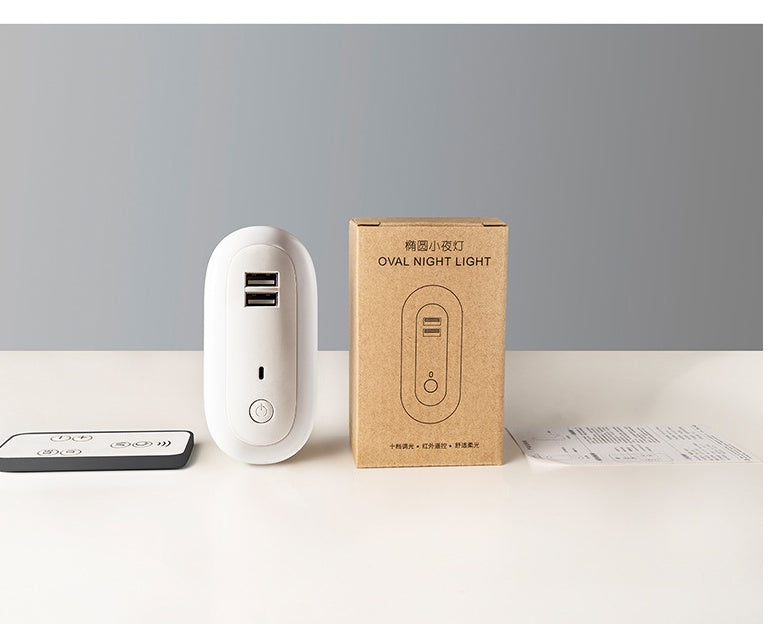 Wall Lamp USB Remote Control Timing Dimming Night Light
