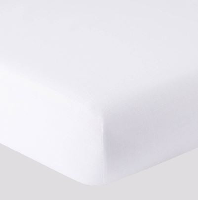 Lenzuolo sotto con angoli Aria in cotone percalle – Tinta unita
