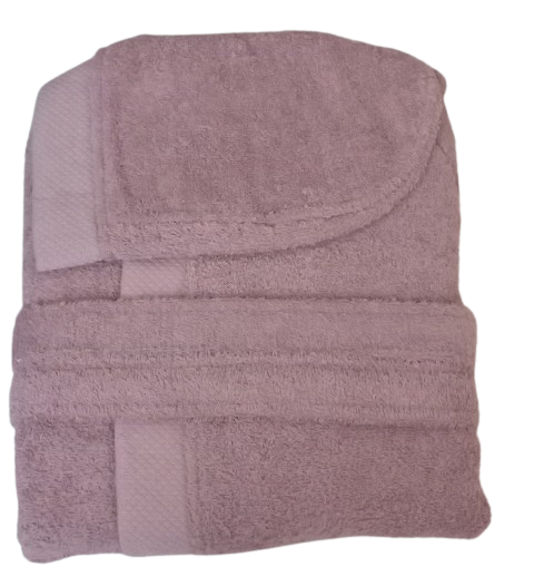 Accappatoio Spugna Cotone 500g Cappuccio Made in Italy Koet Uomo Donna Hotel Spa