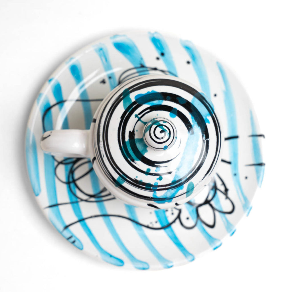 Tazzina Caffè Cielo Azzurro Istintismo