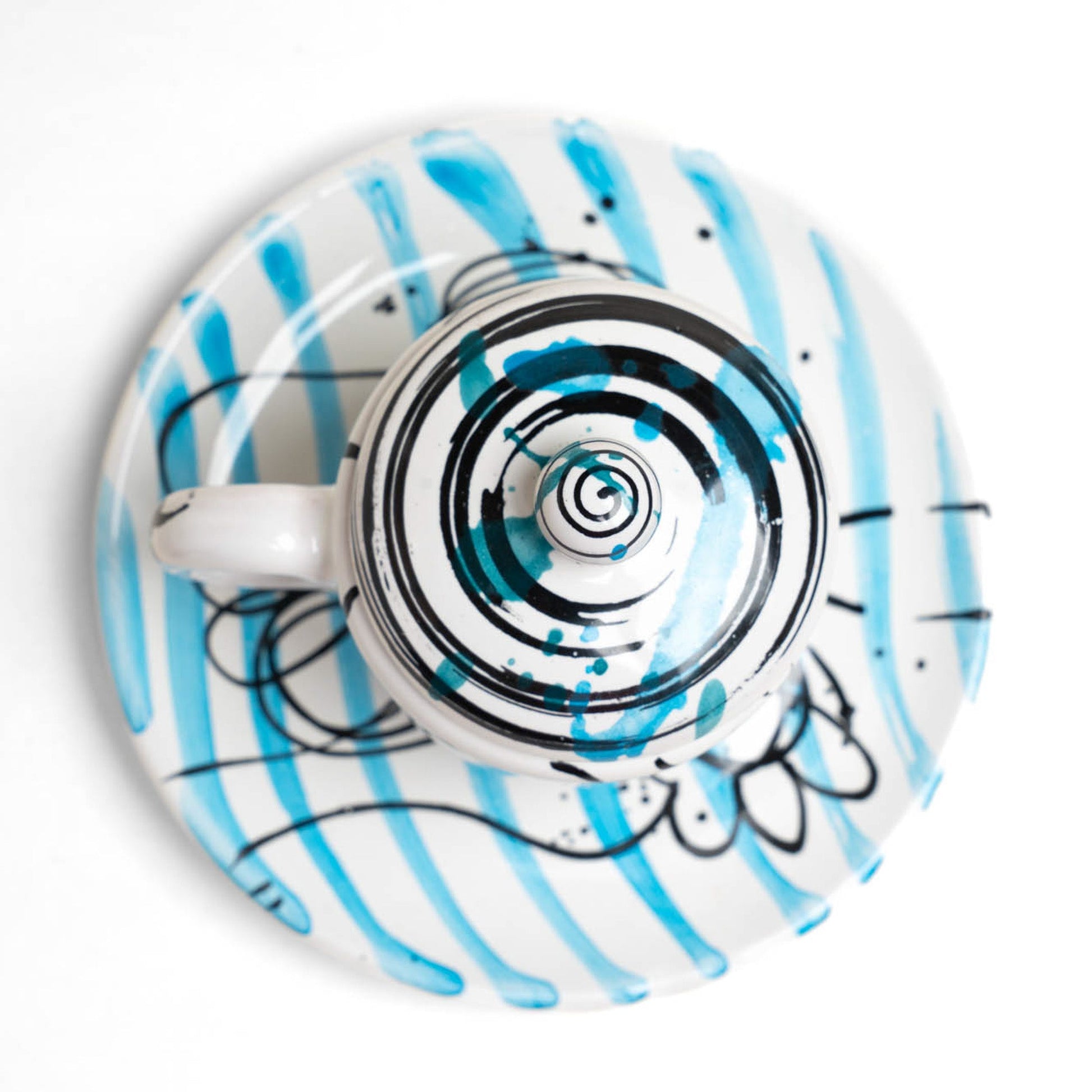 Tazzina Caffè Cielo Azzurro Istintismo