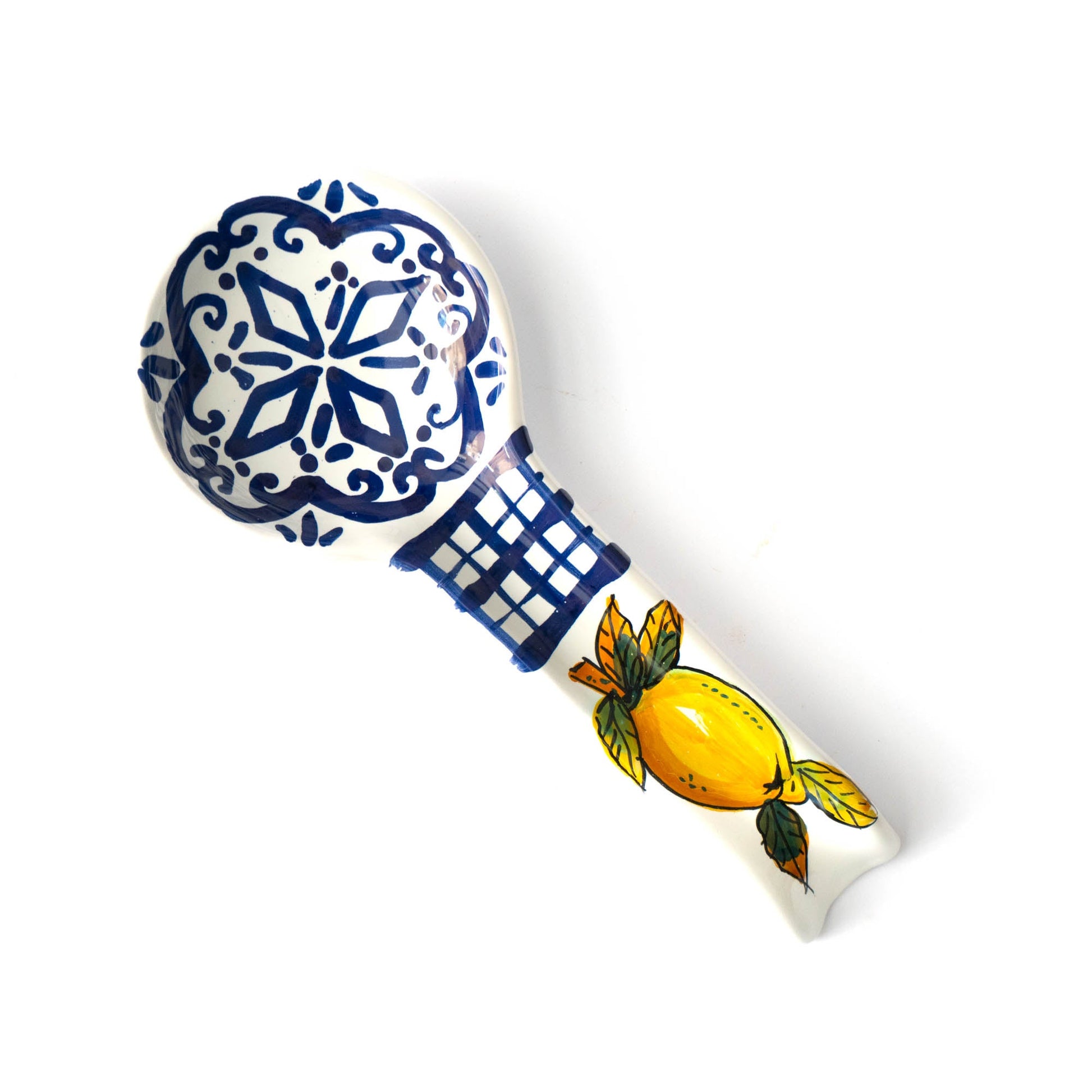 Poggiamestolo Maiolicato Azul