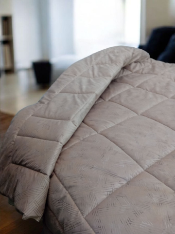 Trapunta Vanessa in velluto glitter – 350 gr/m² – Made in Italy