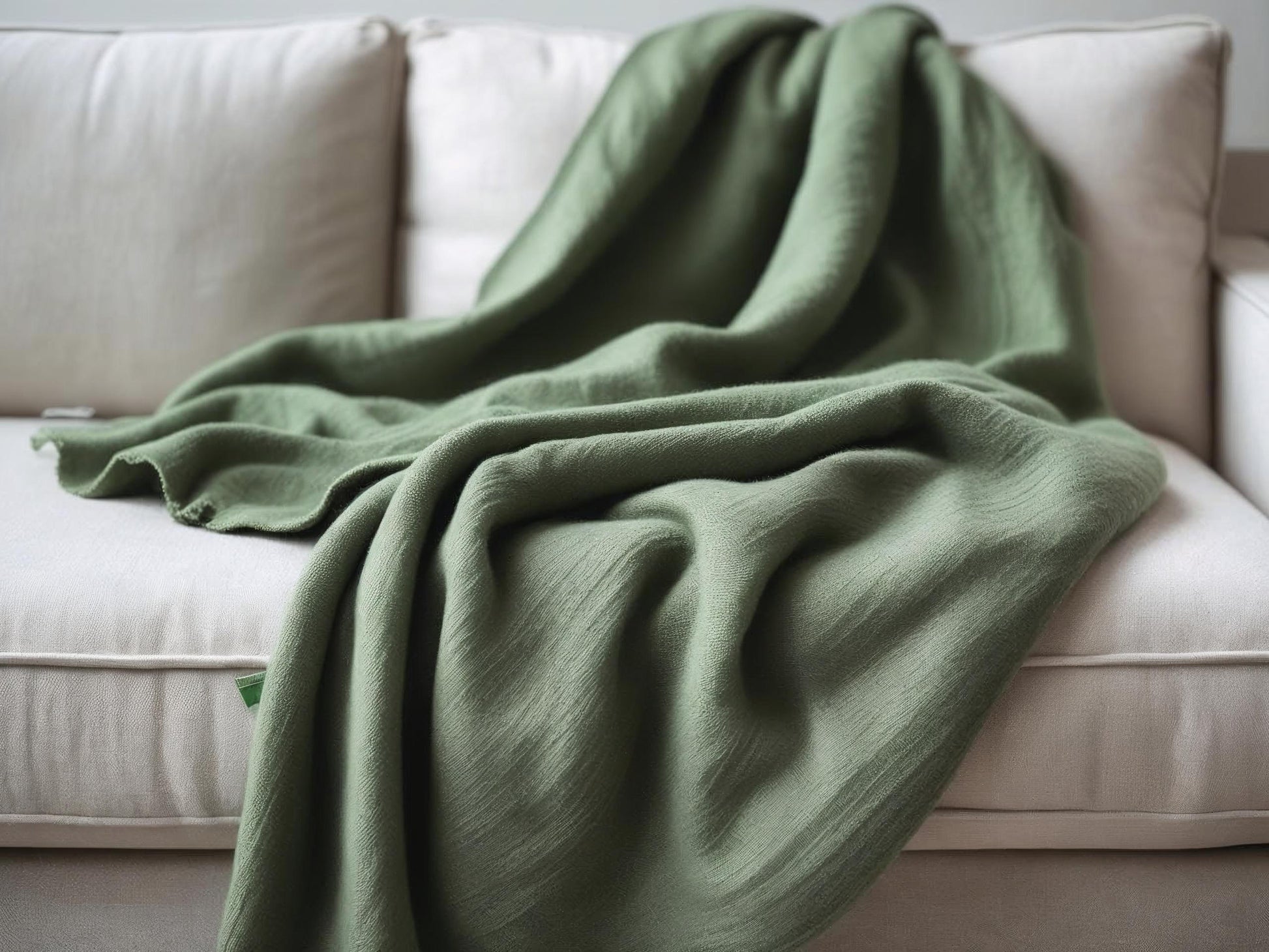 Foulard arredo “Laguna” – Verde Acqua