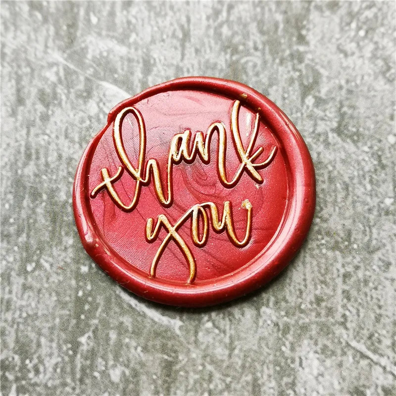 Sello de lacre para carta, bendición, sobre, agradecimiento.