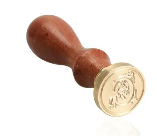 Sealing Wax Seal Stamp Ancient Classic 26 Letter A-Z Alphabet Initial