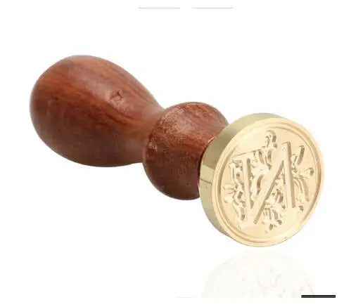 Sealing Wax Seal Stamp Ancient Classic 26 Letter A-Z Alphabet Initial