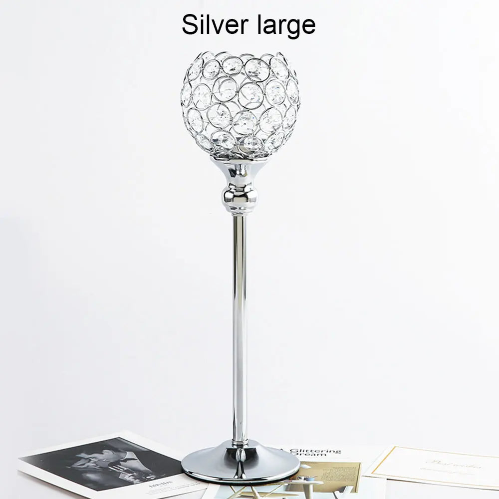 Crystal Romantic Candle Lantern Ideal For Any Event