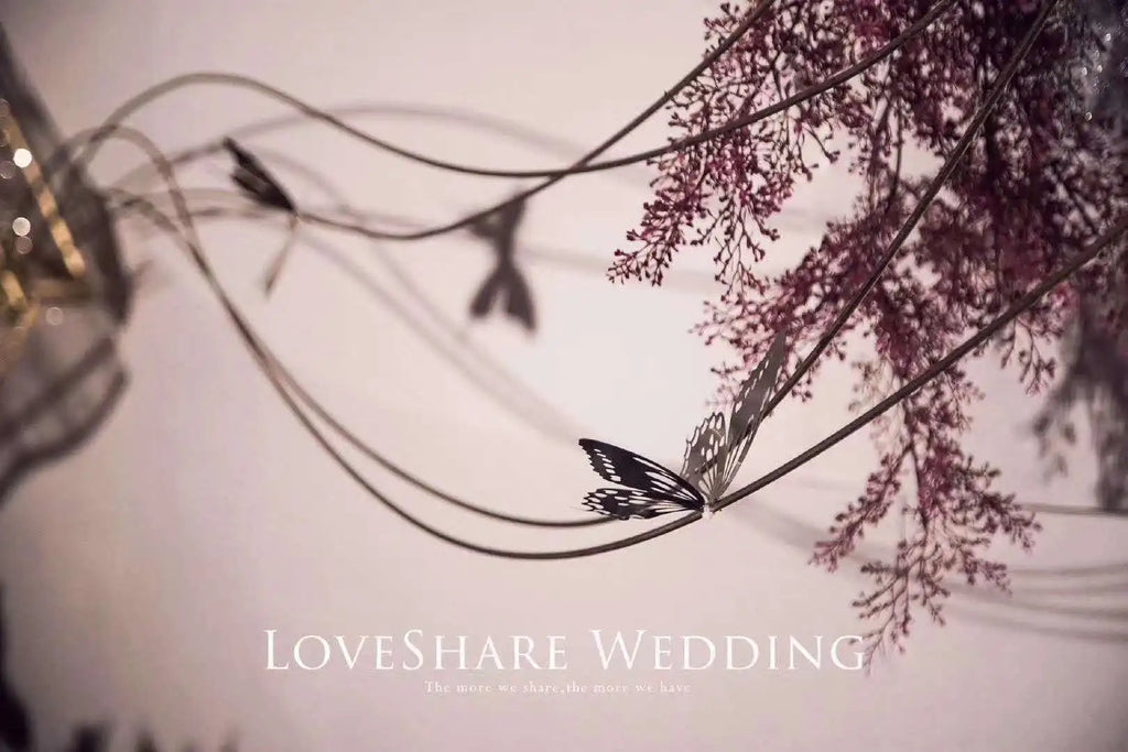 Fiore artificiale di pino, erba di brina, materiale per fiori da matrimonio, 105 cm