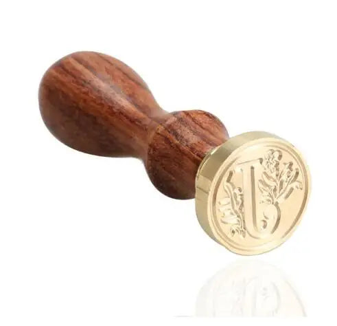 Sealing Wax Seal Stamp Ancient Classic 26 Letter A-Z Alphabet Initial