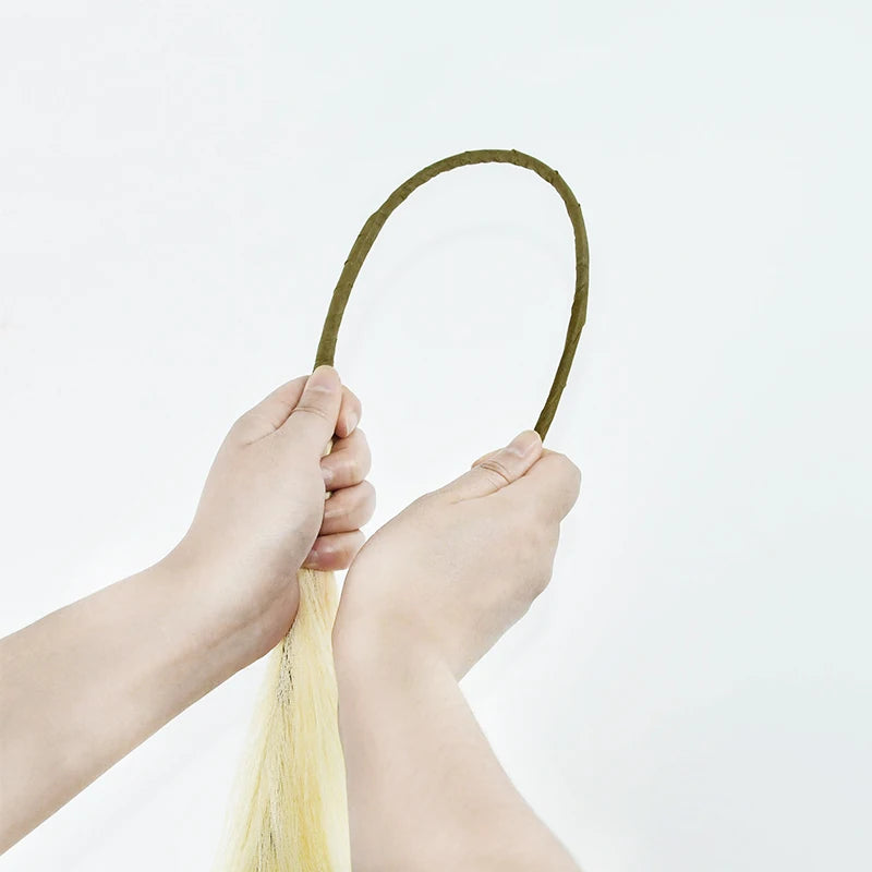 Erba di pampa artificiale, fiori secchi, 5 pezzi da 100 cm