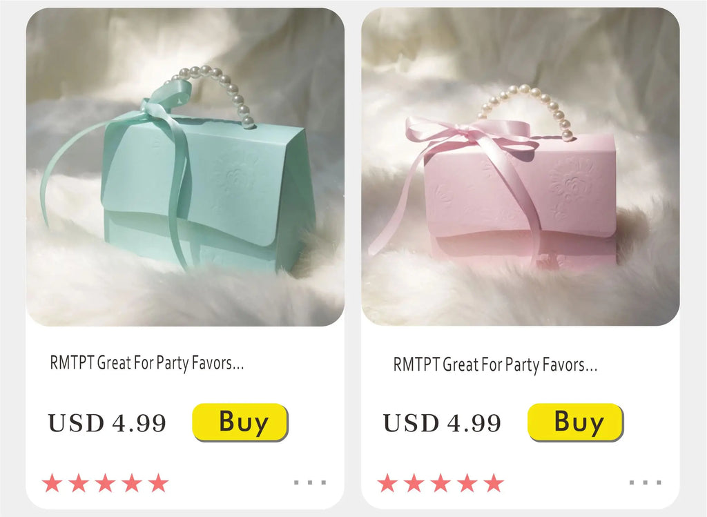 Nuova scatola regalo creativa in marmo grigio per feste e baby shower