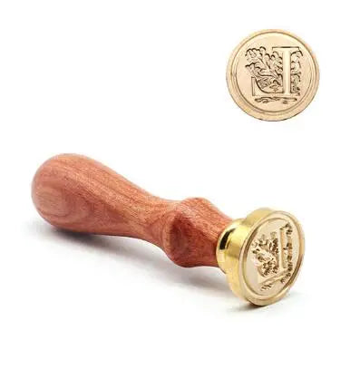 Sealing Wax Seal Stamp Ancient Classic 26 Letter A-Z Alphabet Initial