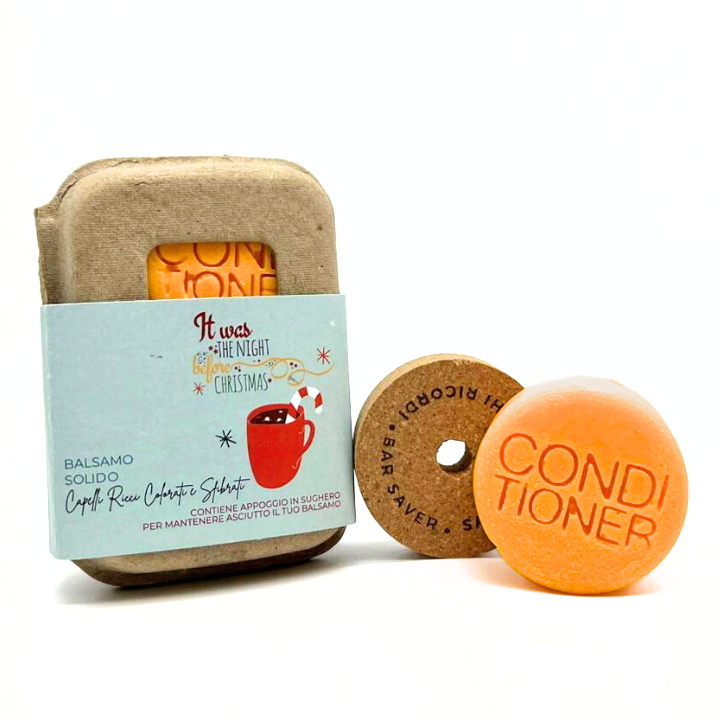BALSAMO SOLIDO DI NATALE CAPELLI RICCI, COLORATI O SFIBRATI AL TROPICANA