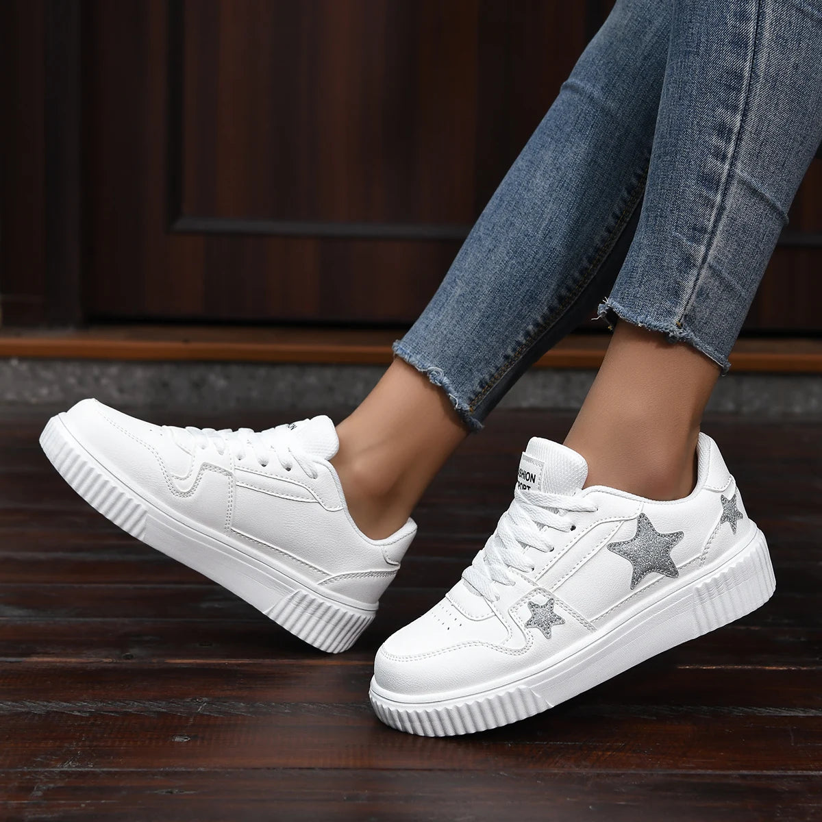 Sneakers da donna casual sportive traspiranti eleganti